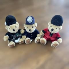 Harrods テディベア 3体セット ぬいぐるみのサムネイル