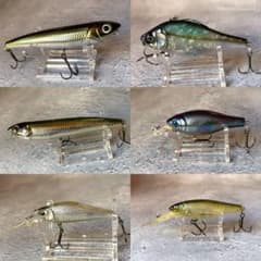 美品】メガバスセット オールド ドッグx ディープx スモルト ウルトラ