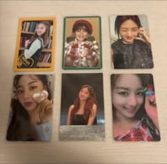 TWICE ジヒョ トレカ 6枚セットのサムネイル