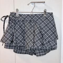 ♡ ダーリッチ Darich ♡ チェックスカートライクショートパンツ