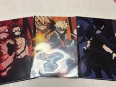僕のヒーローアカデミア クリアファイル 3枚セットのサムネイル