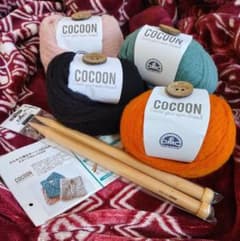 編み物　COCOONセットのサムネイル