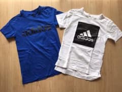【最終値下げ】adidas アディダス   Tシャツ2枚セット130cmのサムネイル