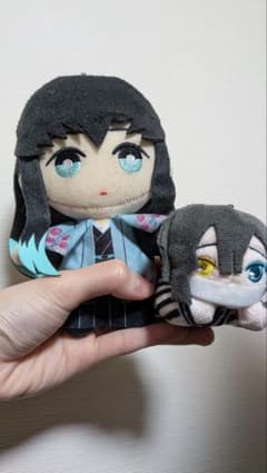 鬼滅の刃 ぬいぐるみ マスコット 2種セットのサムネイル