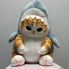 mofusand サメにゃん 超BIGぬいぐるみのサムネイル