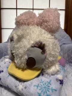 デイジーダック　ぬいぐるみ　寝そべり　赤いほっぺ　メガジャンボ　タグ付新品未使用