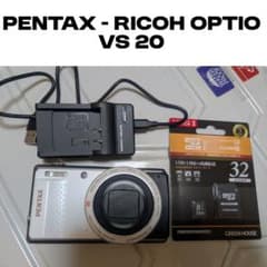PENTAX Optio VS20 本体 バッテリー 充電器セット PENTAX Optio VS20 本体 バッテリー 充電器セット - メルカリ