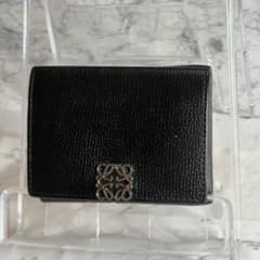 LOEWE 三つ折り財布 ブラック