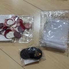 【結婚式用品まとめ売り】フラワーペタル オーガンジー袋 サンキュータグ セットのサムネイル