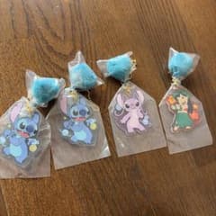 スティッチ エンジェル アクリルキーホルダー 4つセットのサムネイル