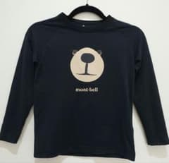 mont-bell ブラック 長袖Tシャツ 130のサムネイル