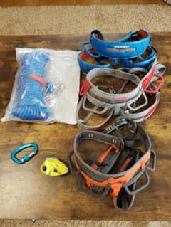 マムート（Mammut）クライミング　ボルタリング　ハーネス　ペツル グリグリのサムネイル