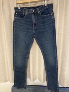 Levi's ストレートデニム ダークブルー510 W34L32