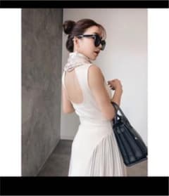 コンビニットワンピース(White)のサムネイル