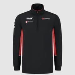 ハース 2024 チーム 1/4ジップスウェット　サイズM【新品・未使用】