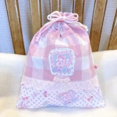 ♡ハンドメイド♡巾着袋♡入園入学グッズ♡ゆめかわのサムネイル