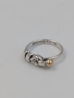 Tiffany & Co. コンビ リング 11号 シルバー K18 - メルカリ