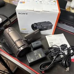 SONY FDR-AX40 4K ビデオカメラ ハンディカム 本体 - メルカリ