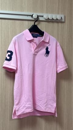 短丈 Polo Ralph Lauren ポロシャツ ピンク 3 - メルカリ