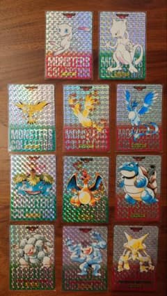 ポケモン カードダス 11枚セット　細かな傷等ありのサムネイル