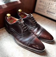 専用になります。MAGNANNI EU42 パティーヌ　ダークブラウン 茶 MAGNANNI EU42 パティーヌ ダークブラウン 茶 - メルカリ