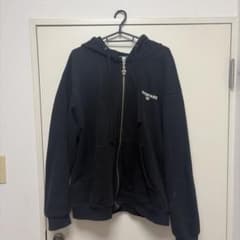 OY クマ耳 ZIPパーカー ブラック
