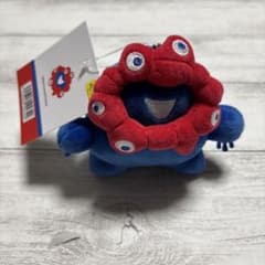 【美品】万博会場限定　ミャクミャク　もっちりぬいぐるみ　ミニ立