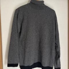 ポールスミス グレー タートルネックセーター バイカラー - メルカリ