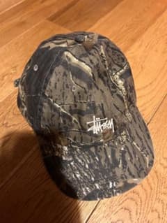 Stüssy 迷彩キャップ ストラップ式
