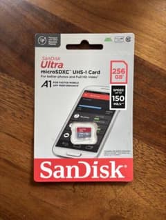 SanDisk Ultra microSDXC 256GBのサムネイル