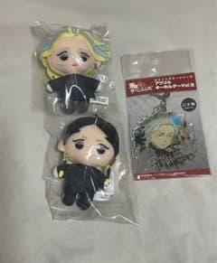東京リベンジャーズ 原画展 灰谷竜胆 灰谷蘭 ぬいぐるみマスコットのサムネイル