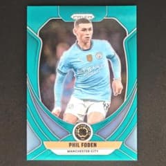 フォーデン　直筆サイン　カード　99枚限定　PANINI prizm フィル フォーデン Foden マンチェスターシティ 99枚限定 Panini