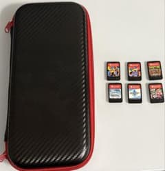 닌텐도 Switch 소프트 6 개 세트 수납 케이스 포함