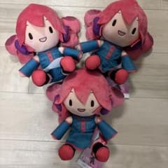 重音テト　ふわぷち　Mぬいぐるみ　ぬいぐるみ　3点セット