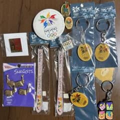 長野オリンピック 1998 ピンバッジ キーホルダー まとめ - メルカリ
