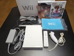 Wii本体 ソフト2本セット 動作確認済 - メルカリ