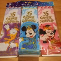 【新品未開封】東京ディズニーリゾート35周年　ミニタオルセットのサムネイル