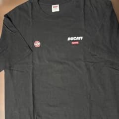 Supreme x Ducati Logos Tee "Black"のサムネイル