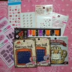 ネイルシール10セット②(未使用6セット)のサムネイル