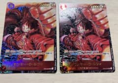 ONE PIECE モンキー・D・ルフィ SR 尾田栄一郎　原作　2枚セット ONE PIECE モンキー・D・ルフィ SR 尾田栄一郎 原作 2枚セット - メルカリ