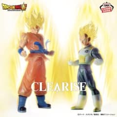 ドラゴンボール超 CLEARISE 孫悟空 ベジータ フィギュアのサムネイル