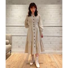 MAJESTICLEGON　フレンチレディロングワンピのサムネイル