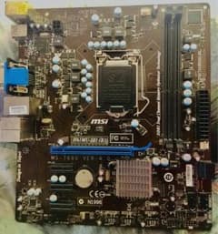 MSI H61MU マザーボード と　I7 2600 3.4GHZのサムネイル