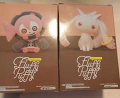 마법 소녀 마도카 ☆ 마기카 피규어 Fluffy Puffy 큐베 & 베베