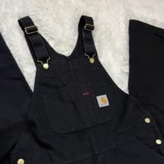 極美品 Carhartt オーバーオール ツナギ ブラック 32 x 32 極美品 Carhartt オーバーオール ツナギ ブラック 32 x 32 - メルカリ