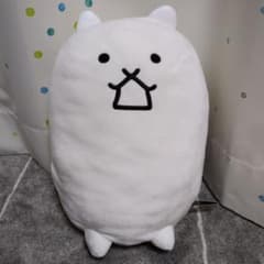 압축 없음 태그 첨부! 냥코 대전쟁 떡 떡 탱크 고양이 BIG 봉제인형