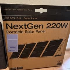 エコフロー ポータブルソーラーパネル Next Gen 220W - メルカリ