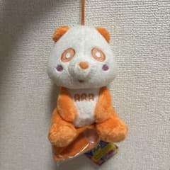 AAA え～パンダ ぬいぐるみ マスコット オレンジ - メルカリ