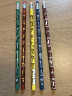 【ハリーポッター】Harry Potter 消しゴム付き鉛筆 5本セットのサムネイル