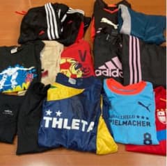 サッカー　150 アスレタ　ピステ　タディダス　ジャージ３本ライン　14点のサムネイル